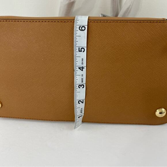 Michael Kors Jet Set large Saffiano brown leather tote bag - Picture 10 of 12